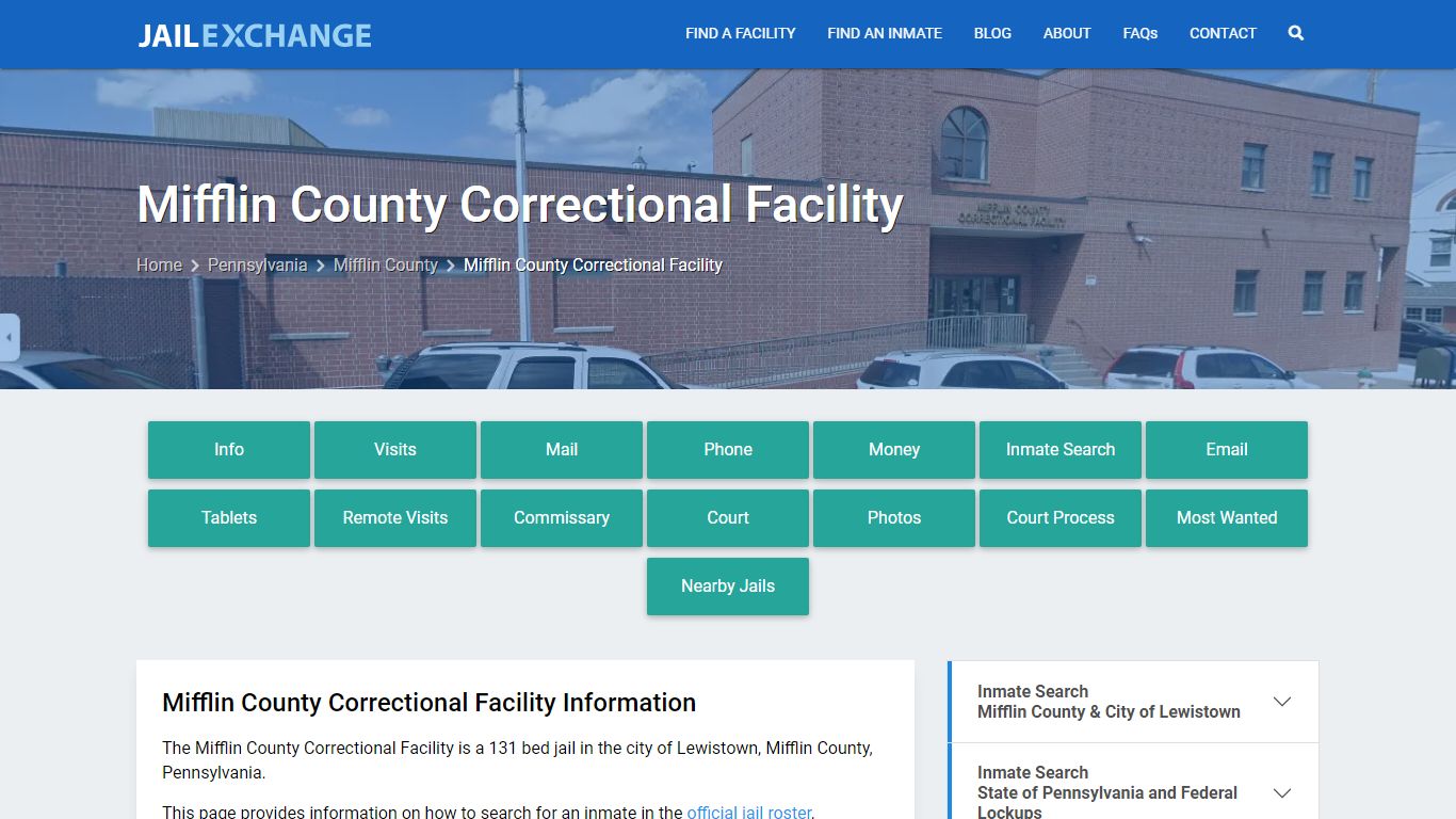 Mifflin County Correctional Facility - Jail Exchange